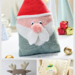 Christmas Pillow Cushion Knitting Patterns