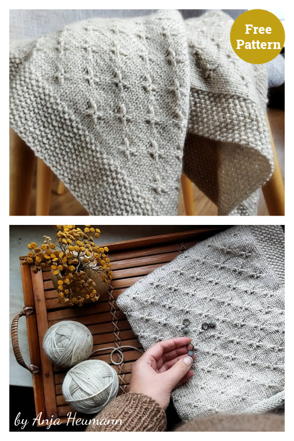 Lisbeth Blanket Free Knitting Pattern