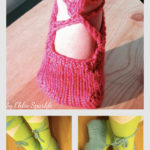 Twinkletoes Ballerina Slippers Free Knitting Pattern