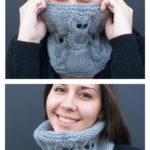 3 Little Owls Cowl Knitting Pattern