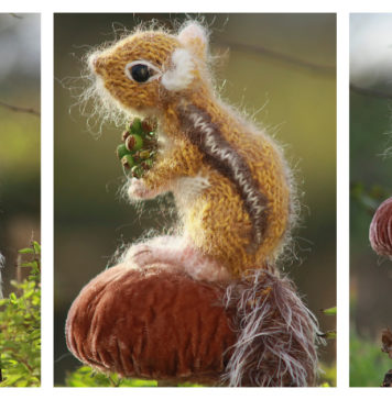 Chipmunk Free Knitting Pattern
