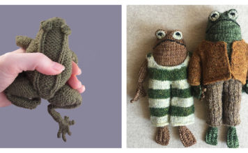 Frog and Toad Amigurumi Knitting Patterns