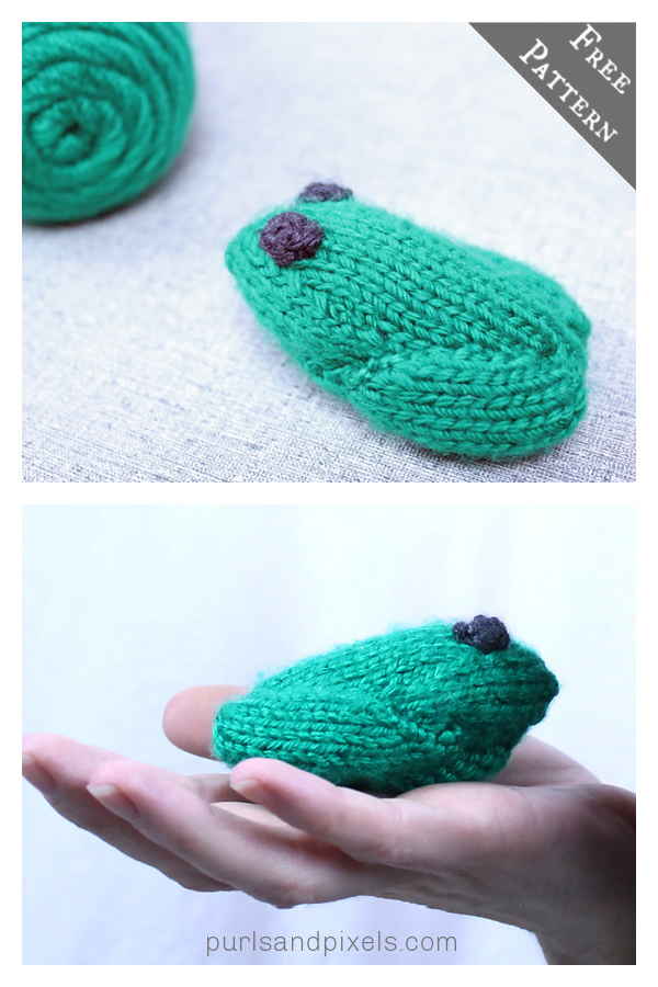 Little Frog Amigurumi Free Knitting Pattern