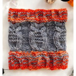 Owl Cowl Free Knitting Pattern