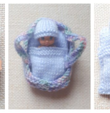 Barbie Baby in a Basket Free Knitting Pattern