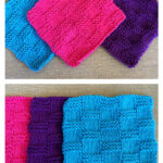 Basket Weave Dishcloth Free Knitting Pattern