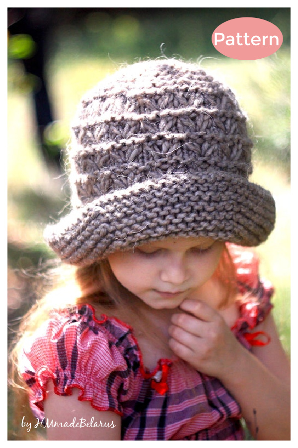 Bucket Hat Knitting Pattern 
