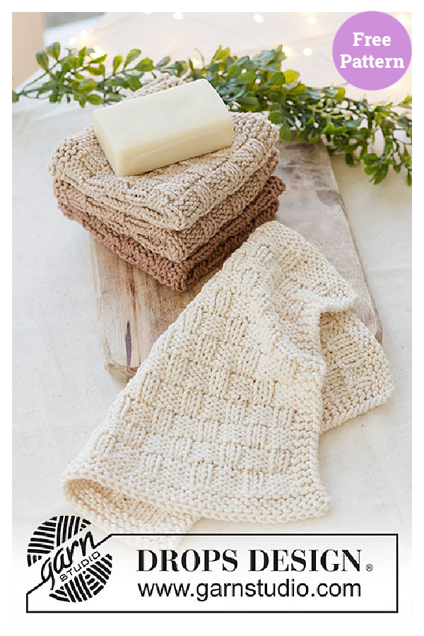 Light Touch Cloths Free Knitting Pattern