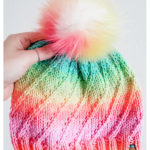 Retro Swirl Beanie Knitting Pattern