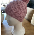 Spiral Beanie Free Knitting Pattern