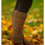 Staghorn Leg Warmers Free Knitting Pattern