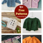 10+ Baby Cardigan Free Knitting Patterns