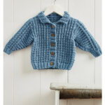 Baby cardigan Free Knitting Pattern