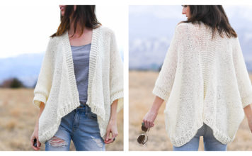 Breckenridge Topper Cardigan Free Knitting Pattern