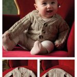 Gladiolus Baby Cardigan Free Knitting Pattern