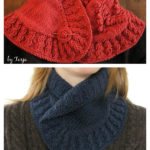 Mimosa Neckwarmer Free Knitting Pattern