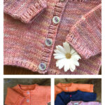 New Baby Cardigan Free Knitting Pattern