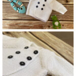 Olaf Baby Jacket Free Knitting Pattern