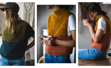 Timbo Vest Free Knitting Pattern