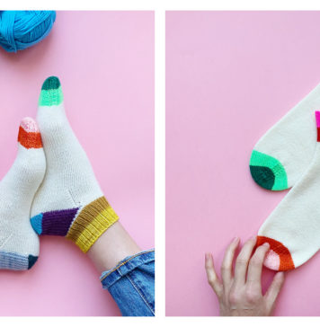Weekend Shorty Socks Free Knitting Pattern