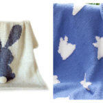 Bunny Baby Blanket Knitting Patterns