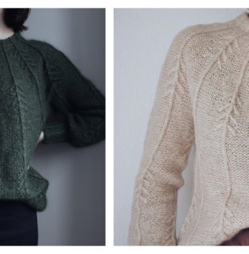 Forest Vibes Sweater Knitting Pattern Forest Vibes Sweater Knitting Pattern