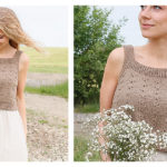 Midsummer’s Day Tank Top Free Knitting Pattern