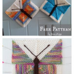 Modular Butterfly Square Free Knitting Pattern