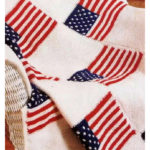 American Flag Blanket Knitting Pattern