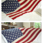 American Flag Blanket Knitting Pattern