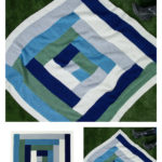 Log Cabin Quilt Free Knitting Pattern