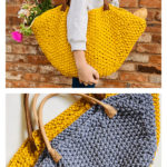 Parisien Market Bag Free Knitting Pattern