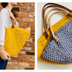 Parisien Market Bag Free Knitting Pattern
