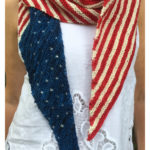 Patriotic Shawl Free Knitting Pattern