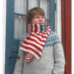 Stars and Stripes Scarf Free Knitting Pattern