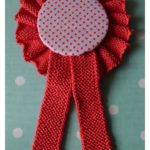 Rosette Free Knitting Pattern