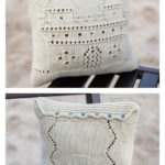 Sandcastle Sampler Pillow Free Knitting Pattern