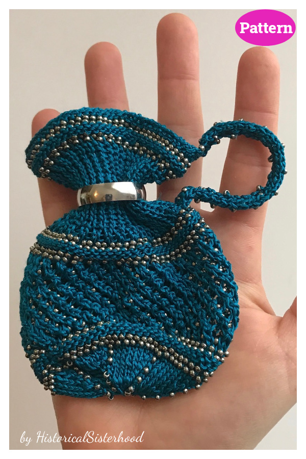 Silk Beaded Pence Jug Knitting Pattern