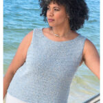 Bari Sleeveless Top Free Knitting Pattern