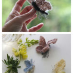 Butterfly Free Knitting Pattern