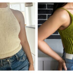 Simple Summer Tank Top Free Knitting Pattern