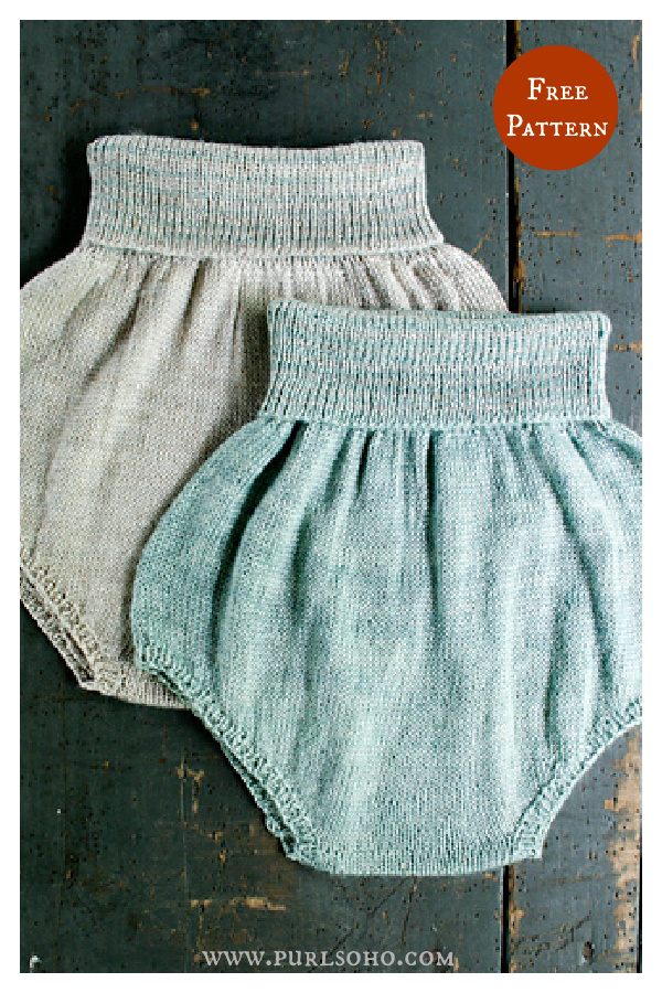 Baby Bloomers Free Knitting Pattern