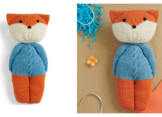 Foxy Toy Free Knitting Pattern