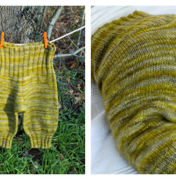 Hosenmatz Casual Baby Pants Free Knitting Pattern