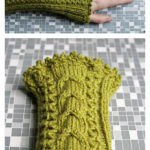 Keep Warm Wristwarmer Free Knitting Pattern