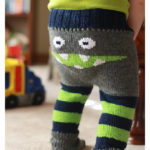Monster Pants Free Knitting Pattern