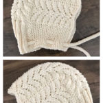 Petits Pins Bonnet Free Knitting Pattern