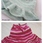 Ruffle Skirted Soaker Free Knitting Pattern
