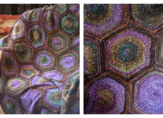 Sea Star Blanket Free Knitting Pattern