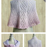 Solitaire Shawl Free Knit Pattern